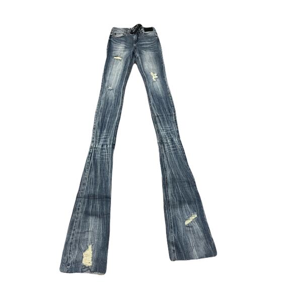 Si Tu Veux Alix Jean Medium Wash Size 28 New - Picture 2 of 5